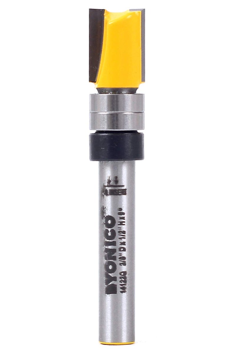YONICO Router Bits Pattern Bit Flush Trim 3/8-Inch Diameter 1/4-Inch Shank 14122q - Image 1